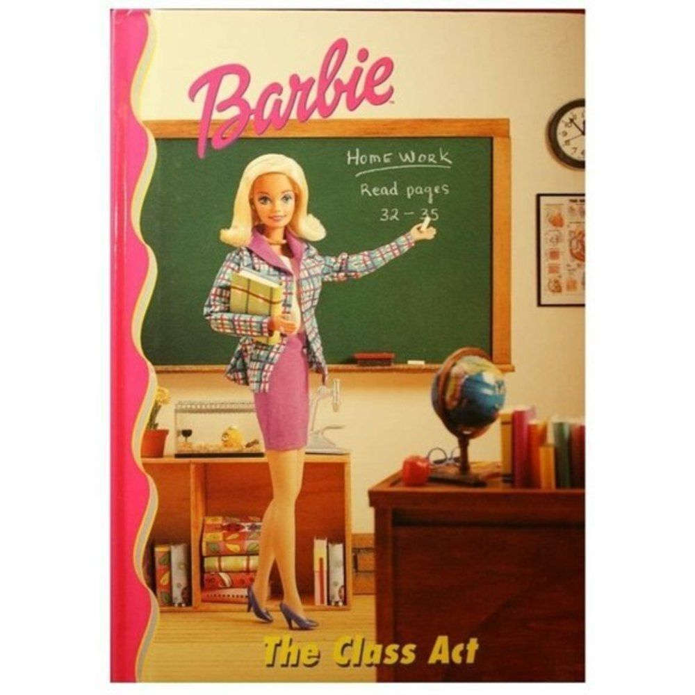 NEW Barbie: The Class Act by Rita Balducci Children's Hardcover Novel Book
